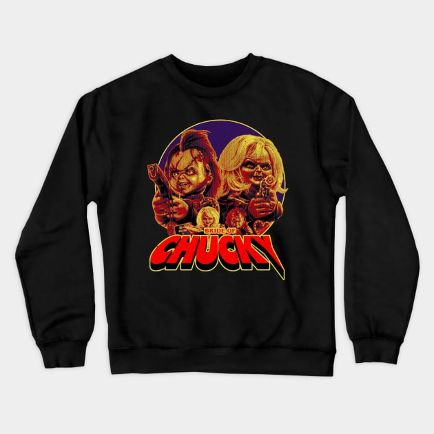 Bride of Chucky Vintage Crewneck Sweatshirt by OrcaDeep